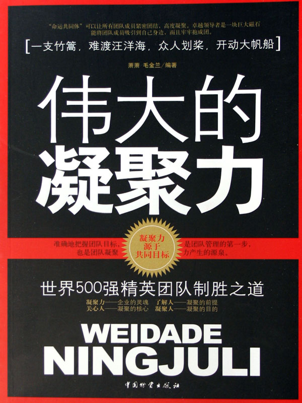 伟大的凝聚力：世界500强精英团队制胜之道